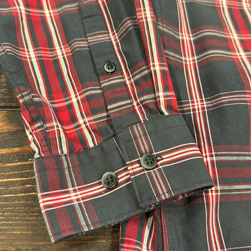 Express Fitted Button Down. Medium. Neck 15-15 1/2 - image 4